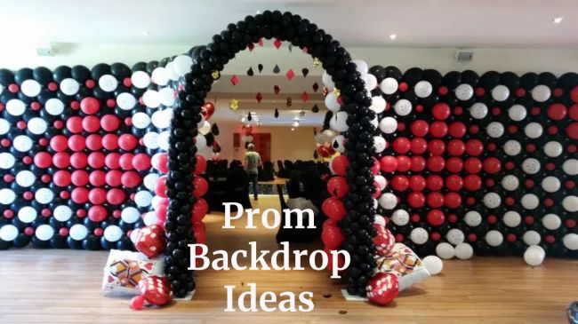 Prom Backdrop Ideas
